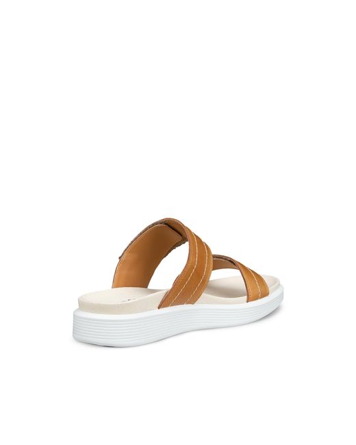 Ecco White Soft Sandal