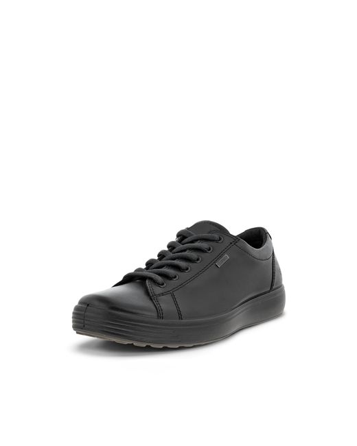 Ecco Soft 7 M Low Gtx Shoes Size 6 Black for men
