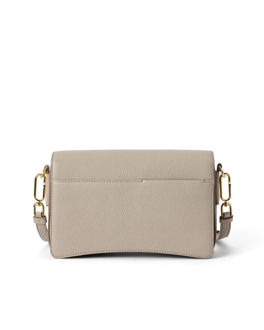 Ecco Gray Pinch Bag L