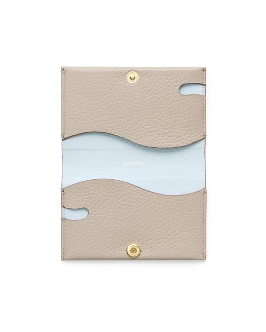 Ecco White Business Card Purse