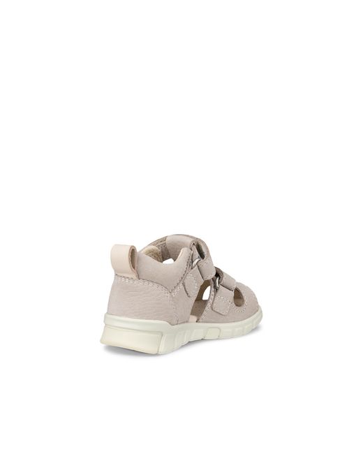 Ecco White Mini Stride Sandal
