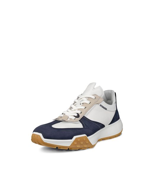 Ecco Blue Retro Sneaker for men