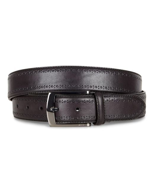 ecco leather belts