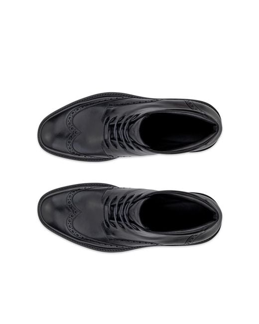Ecco Black Metropole Prague for men