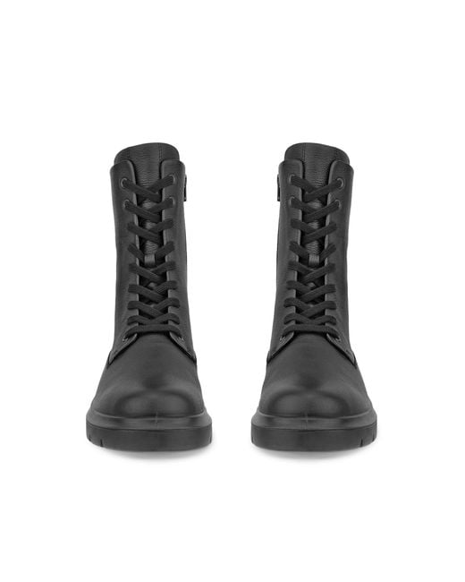 Ecco Black Nouvelle Lace Boot Size