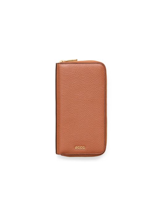 Ecco White Wallet Zipped