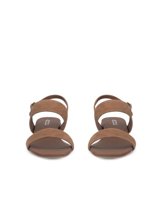 Ecco Brown Liva Sandal 35