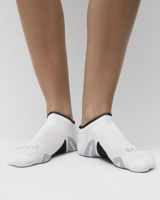 Ecco White Tech Tour Lite No-Show