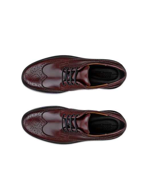 Ecco Metropole Oslo-Herren Eleganter Lederschuh in Brown für Herren
