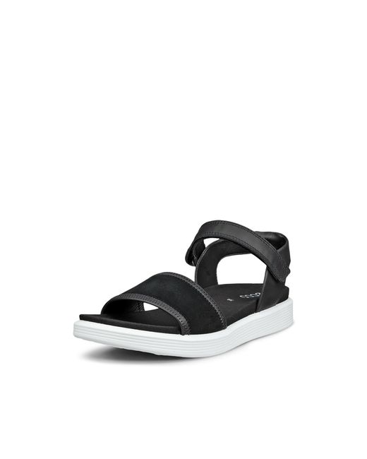 Ecco Black Soft Sandal