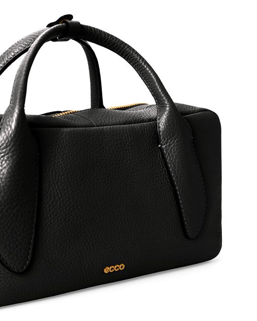 Ecco Black Bowling Bag M