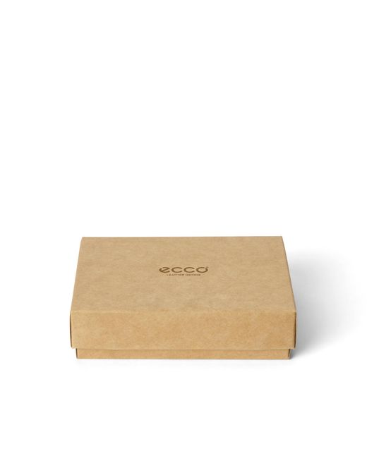 Ecco Black Zipped Pebbled