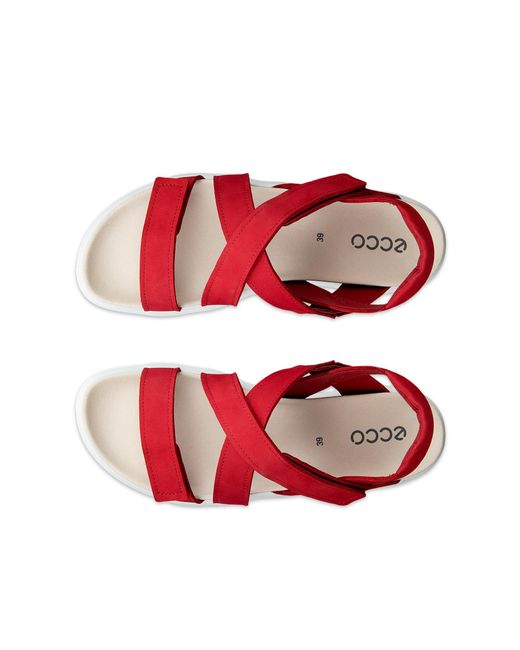 Ecco Red Soft Sandal
