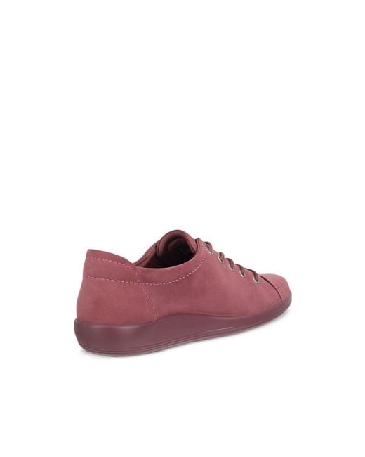 Ecco Purple Soft 2.0- Nubuck Walking Shoe