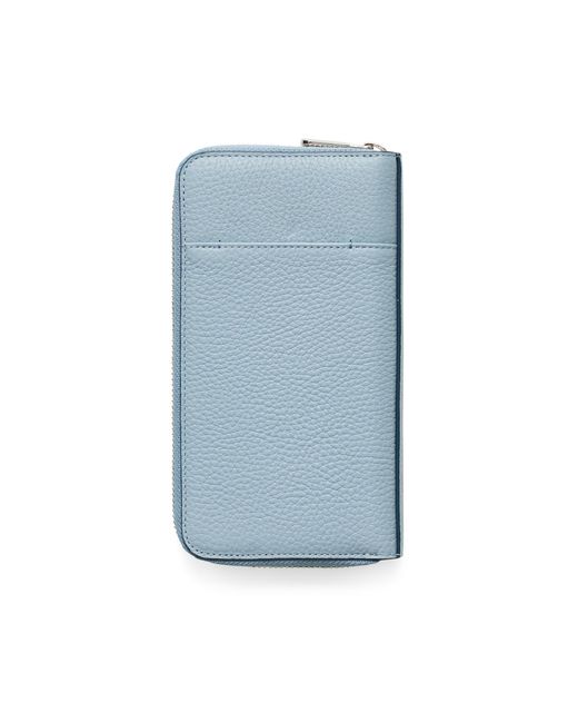 Ecco Blue Wallet Zipped