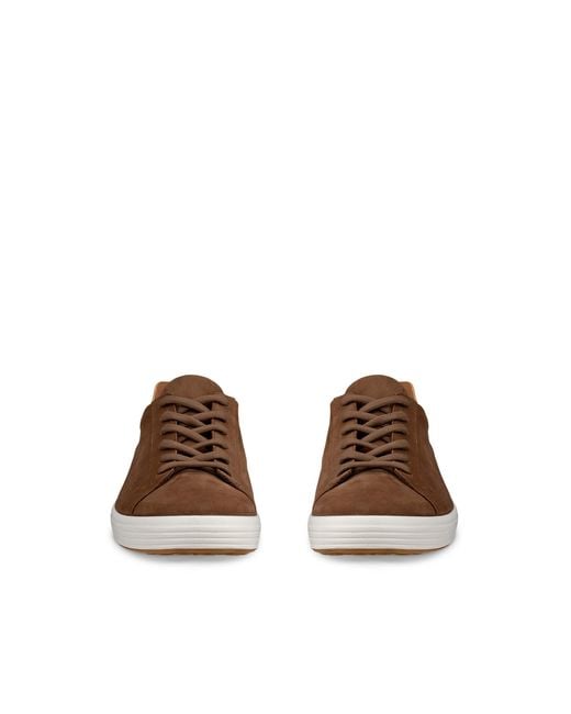 Ecco Brown Soft 7 M Easy Lace for men