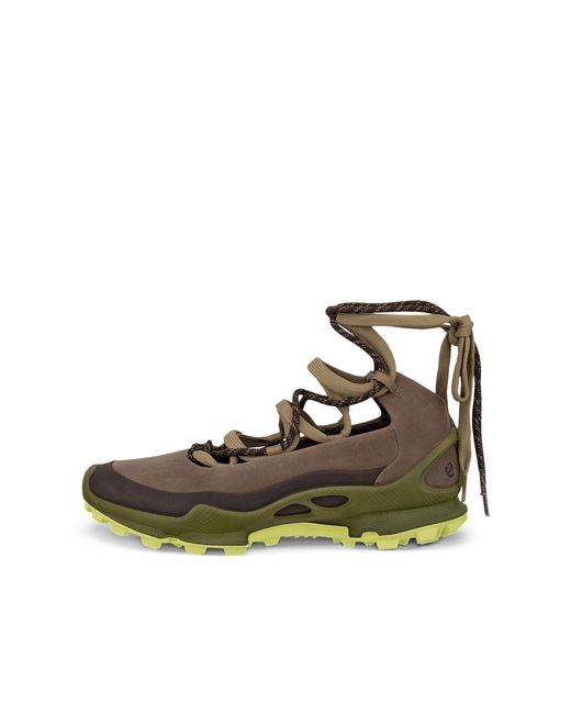 Ecco Green Biom C-Trail-Damen Outdoor-Schuhe Aus Nubukleder
