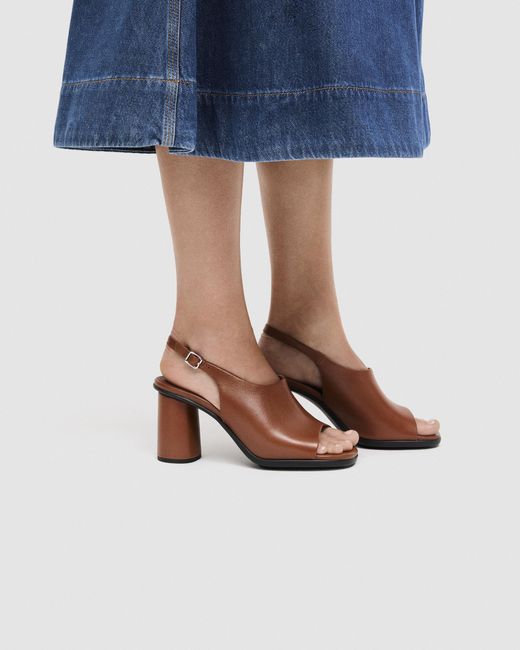 Ecco Brown Sculpted Alba 65