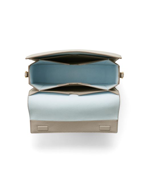 Ecco Gray Pinch Bag L