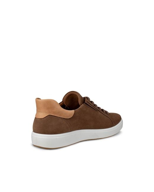 Ecco Brown Soft 7 M Easy Lace for men