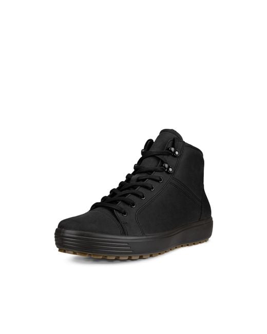 Ecco Black Soft 7 Tred Ii for men