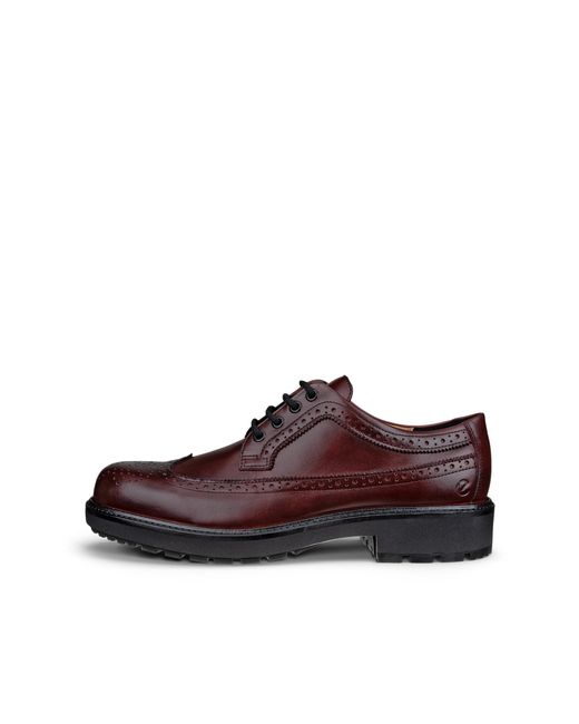 Ecco Metropole Oslo-Herren Eleganter Lederschuh in Brown für Herren