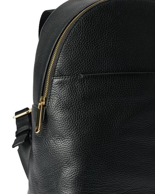 Ecco Black Round Pack Pebbled
