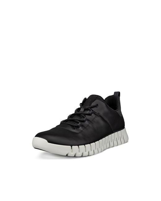Ecco Black Gruuv Sneaker Size for men