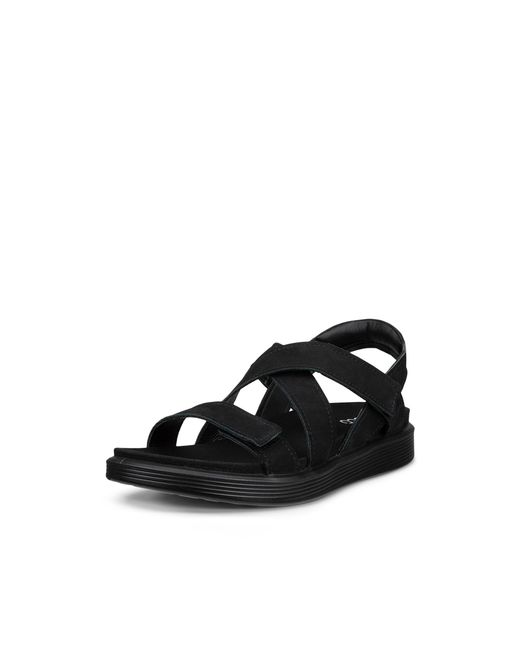 Ecco Black Soft Sandal