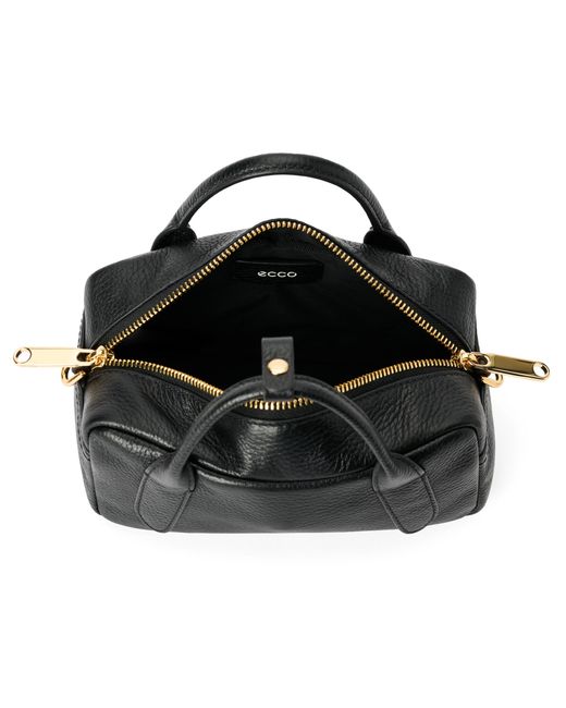 Ecco Black Bowling Bag S