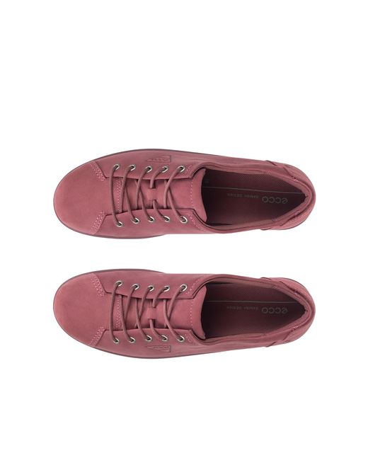 Ecco Purple Soft 2.0- Nubuck Walking Shoe