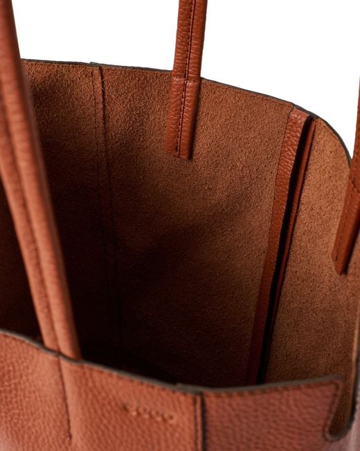 Ecco Orange Aven Tote