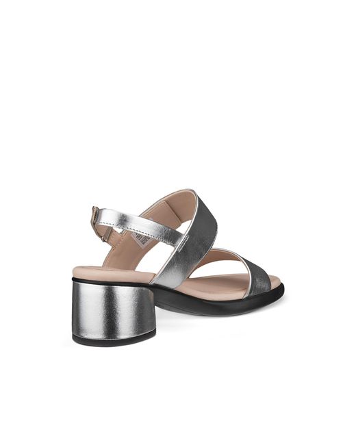 Ecco White Sculpted Sandal Lx 35