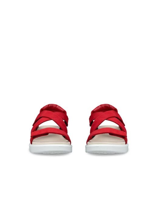 Ecco Red Soft Sandal