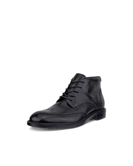 Ecco Black Metropole Prague for men