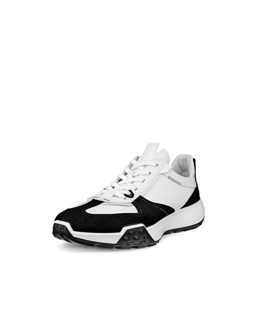 Ecco White Retro Sneaker for men