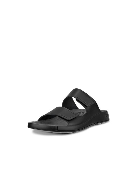 Ecco Black Cozmo Sandal Size for men