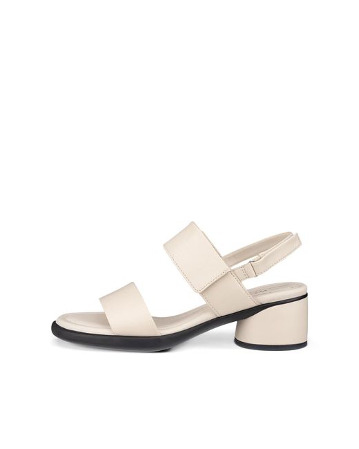 Ecco White Sculpted Sandal Lx 35