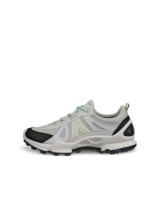 Ecco Gray Biom C-Trail-Damen Textilsneaker Mit Gore-Tex