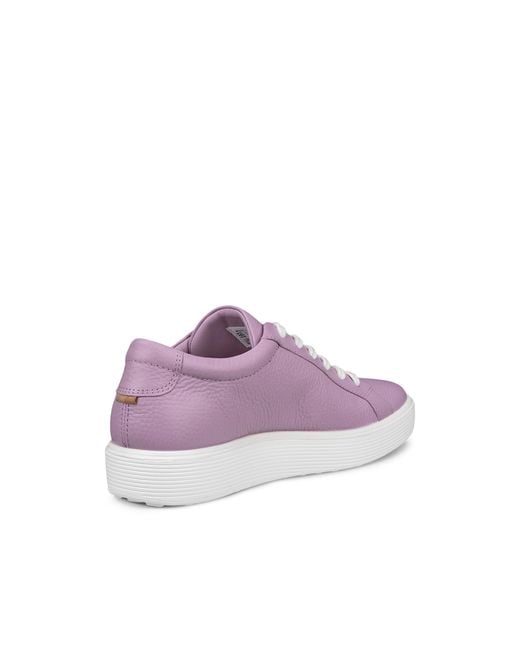 Ecco Purple Soft 60-Damen Ledersneaker