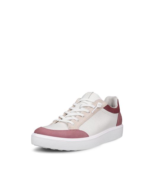 Ecco White Soft 60-Damen Ledersneaker