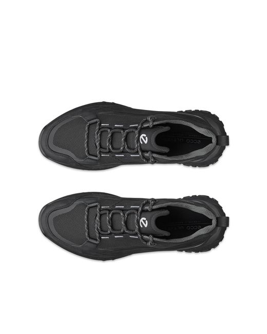 Ecco Black Ult-trn Waterproof Low Shoe Size for men