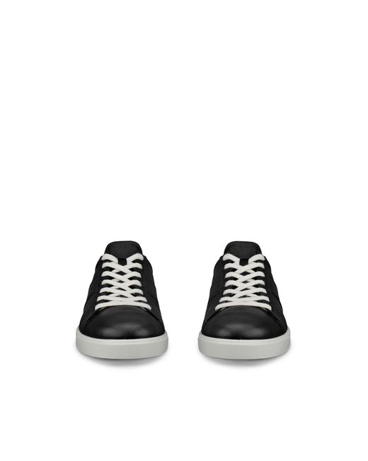 Ecco Black Street Lite Retro Sneaker Size