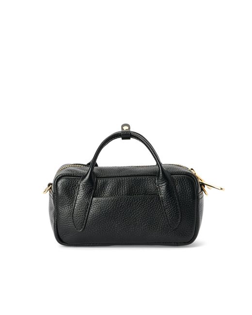 Ecco Black Bowling Bag S
