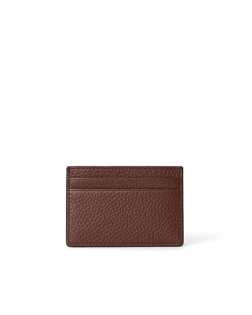 Ecco Wallet Card Case in Brown für Herren