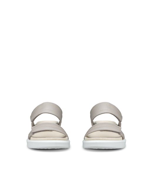 Ecco White Soft Sandal