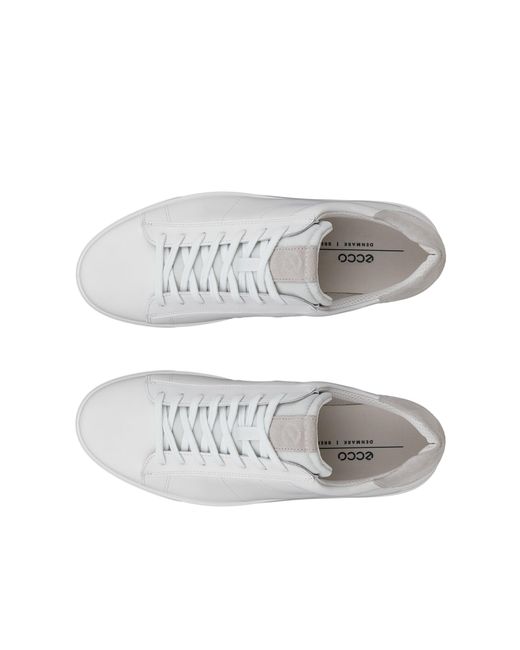 Ecco White Street Lite Sneakers Size for men