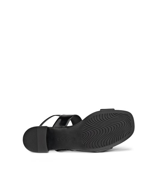 Ecco Black Liva Sandal 35
