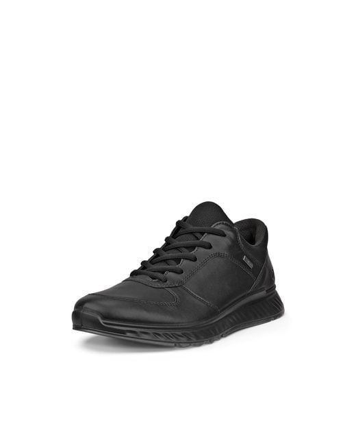 Ecco Black Exostride Gtx Sneaker Size