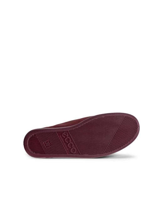 Ecco Purple Soft 2.0- Nubuck Walking Shoe